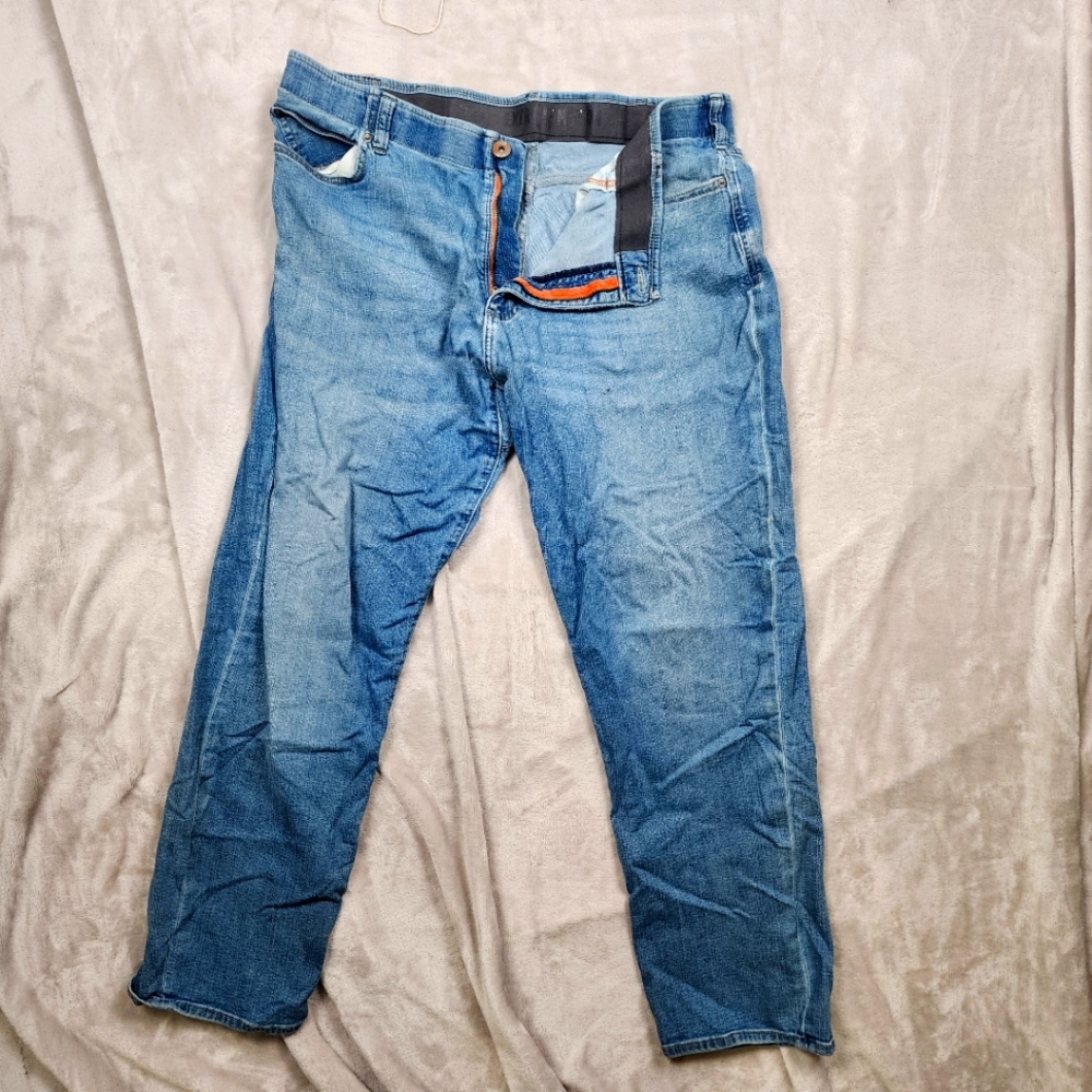 Lee Extreme Motion Active Stretch Jeans Straight Fit Tapered Leg apprx 40x32